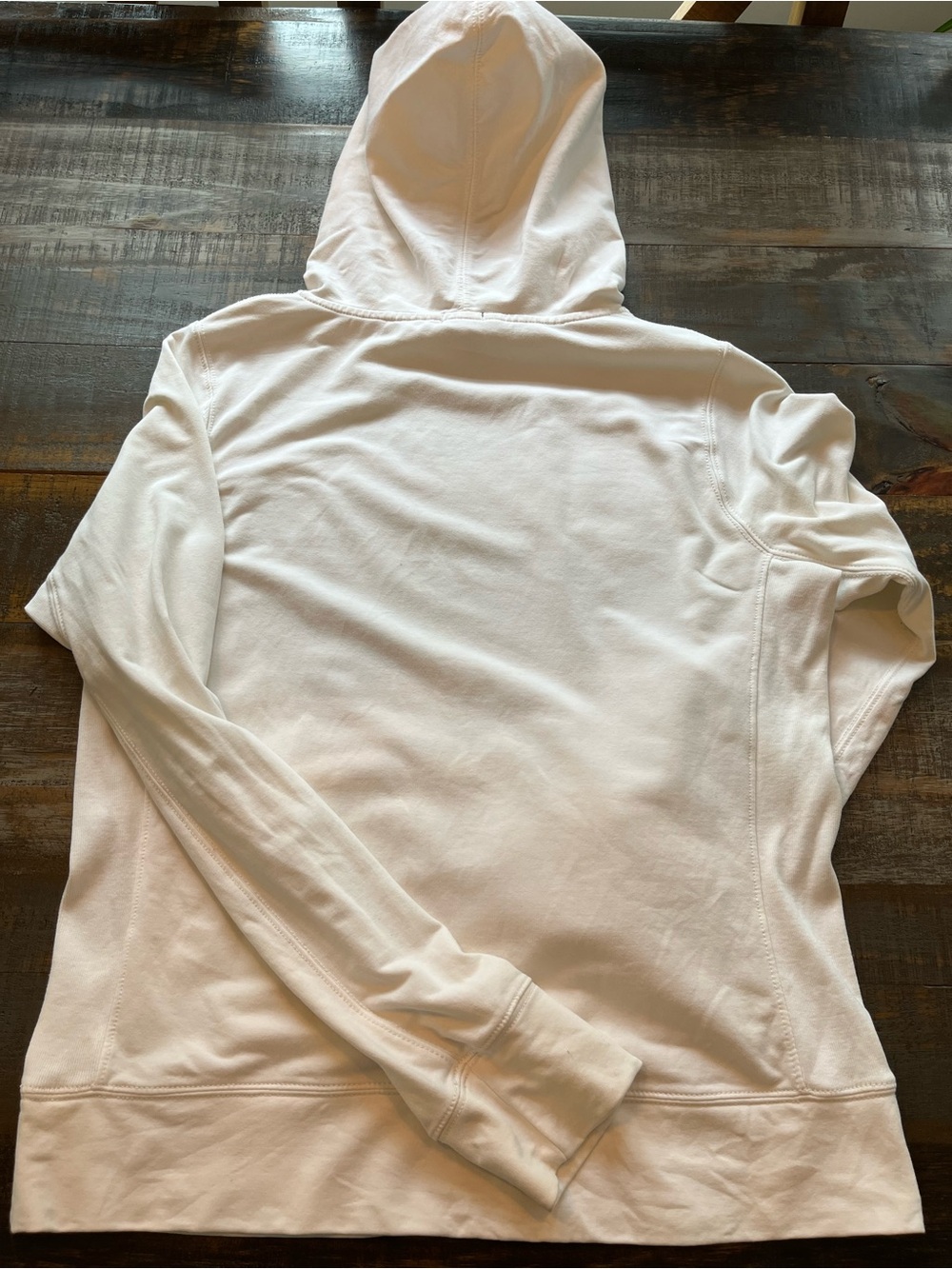 J. Crew White Women's Hooded Pullover Sweatshirt - Picture 3 of 5